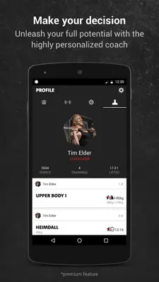 Gym android App screenshot 0